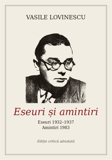 Coperta: Eseuri și amintiri